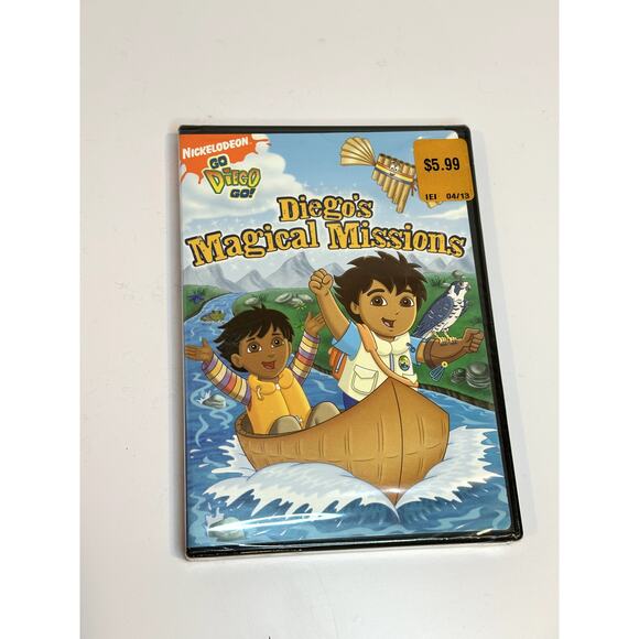 Go Diego Go: Diego’s Magical Missions (DVD, Nickelodeon) Kids Cartoon – New - Picture 1 of 3